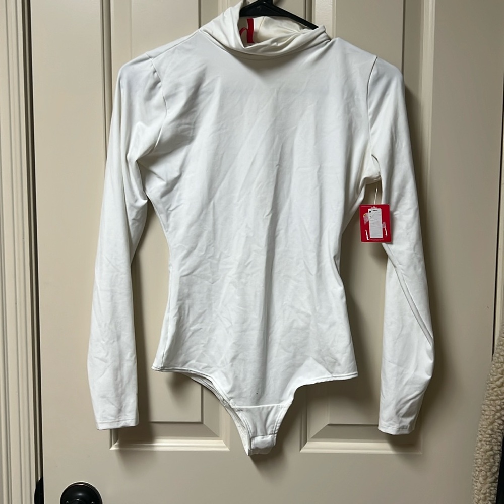 Spanx bodysuit white